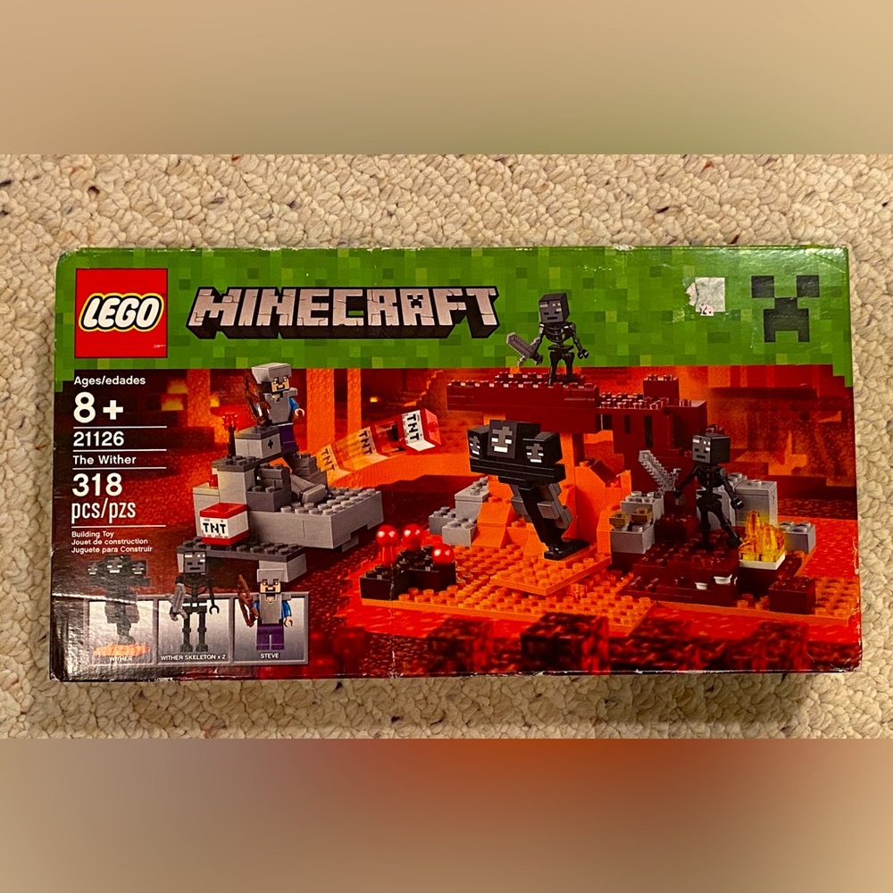 Lego Minecraft 21126 The Wither Sealed (Retired)